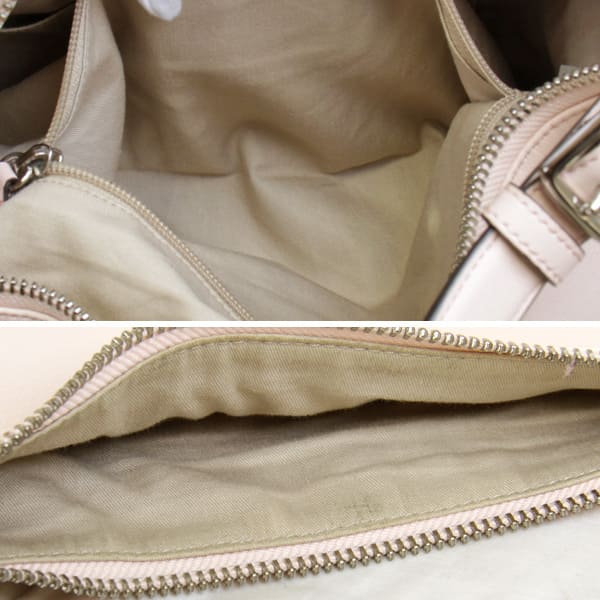 良品『USED』 
COACH コーチ 
 22381 ショルダーバッグ 
レザー ライトピンク