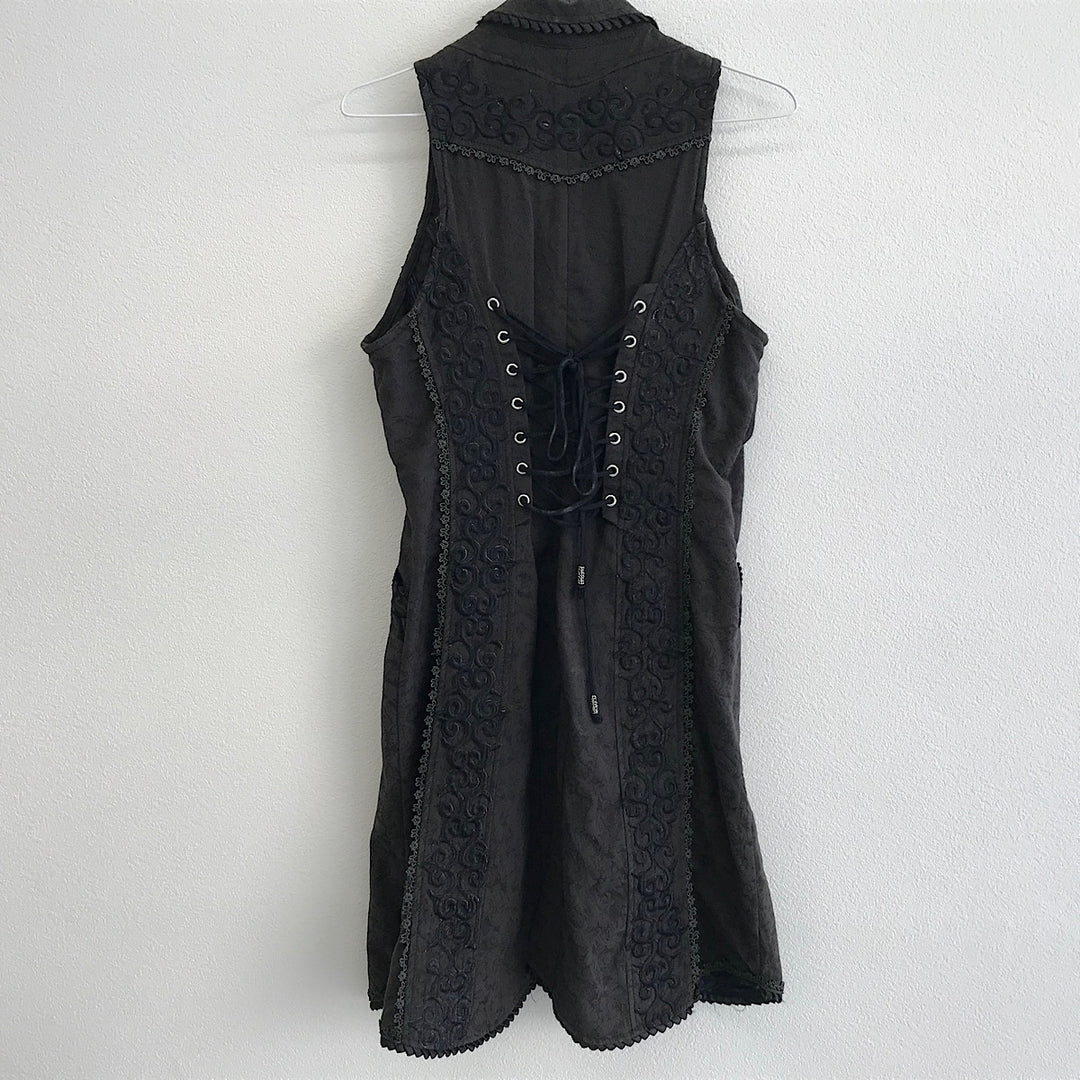 『USED』 
 
 OZZ ANGELO ジャケット　ベスト セットアップ 
 ブラウン系