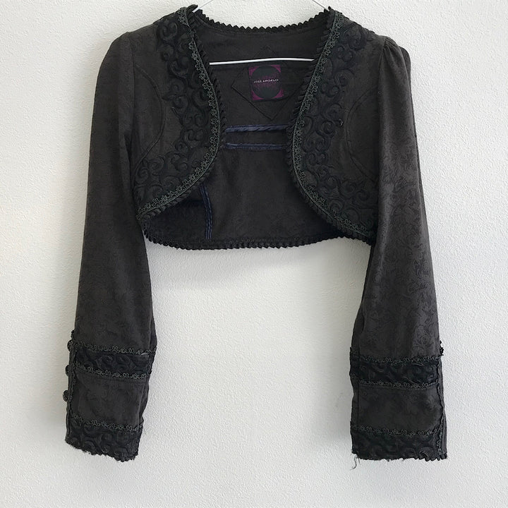 『USED』 
 
 OZZ ANGELO ジャケット　ベスト セットアップ 
 ブラウン系