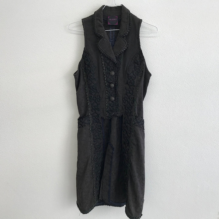 『USED』 
 
 OZZ ANGELO ジャケット　ベスト セットアップ 
 ブラウン系