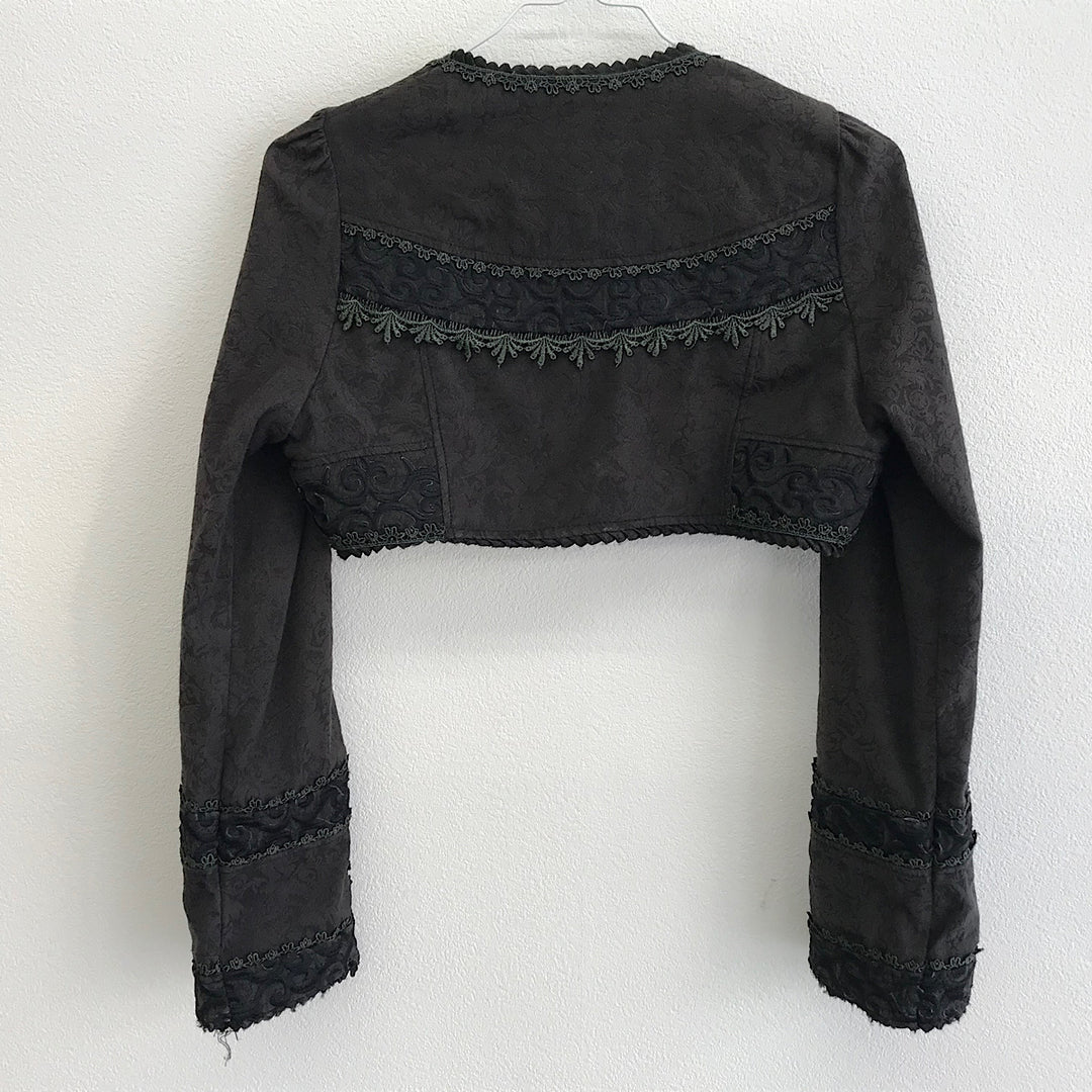 『USED』 
 
 OZZ ANGELO ジャケット　ベスト セットアップ 
 ブラウン系