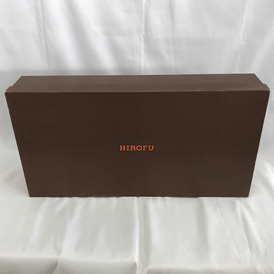『USED』 
 
 HIROFU ロングブーツ 23.5cm ブーツ 
レザー ブラウン系