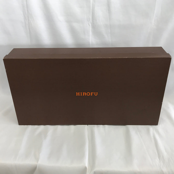 『USED』 
 
 HIROFU ロングブーツ 23.5cm ブーツ 
レザー ブラウン系