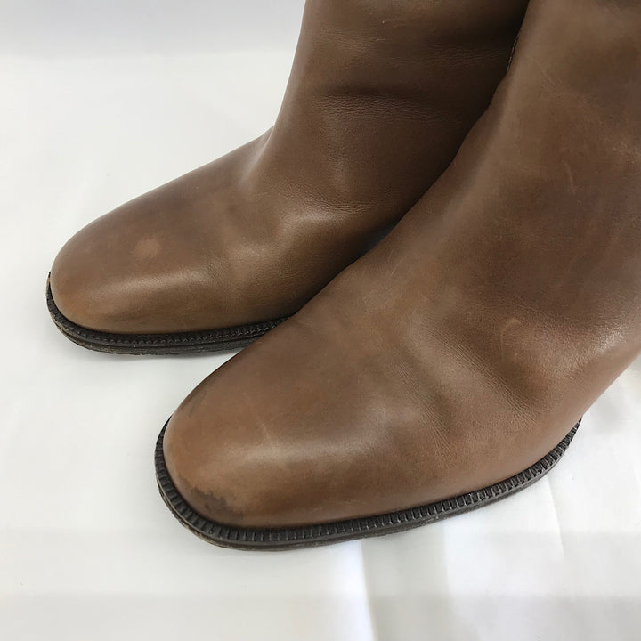 『USED』 
 
 HIROFU ロングブーツ 23.5cm ブーツ 
レザー ブラウン系