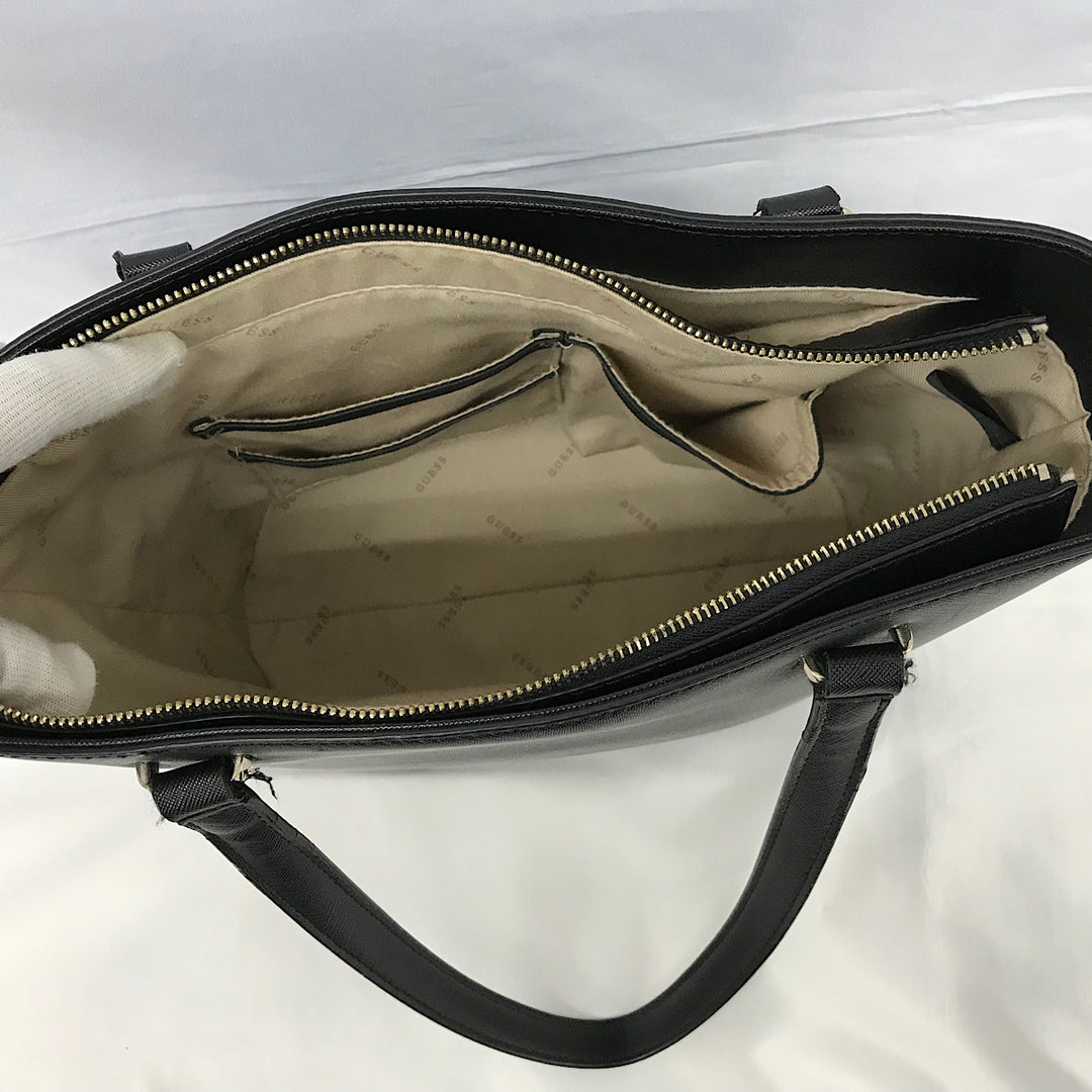 『USED』 
Guess ゲス 
 GUESS バッグ JP745622 トートバッグ 
合成皮革 ブラック系
