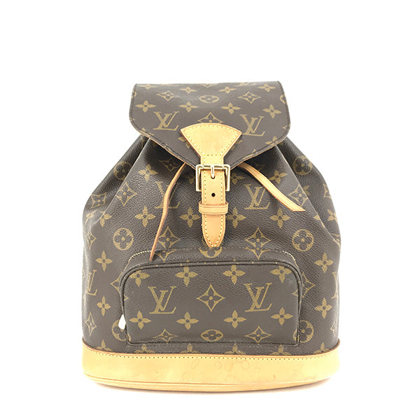 LOUIS VUITTON ルイ・ヴィトン 
 モンスリMM M51136 リュック・デイパック 
モノグラムキャンバス ブラウン