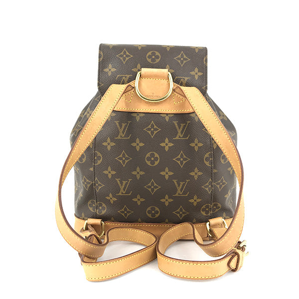 LOUIS VUITTON ルイ・ヴィトン 
 モンスリMM M51136 リュック・デイパック 
モノグラムキャンバス ブラウン
