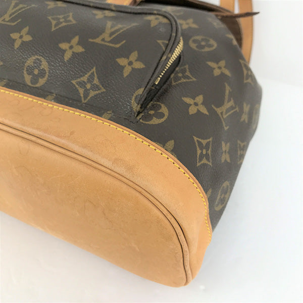 LOUIS VUITTON ルイ・ヴィトン 
 モンスリMM M51136 リュック・デイパック 
モノグラムキャンバス ブラウン