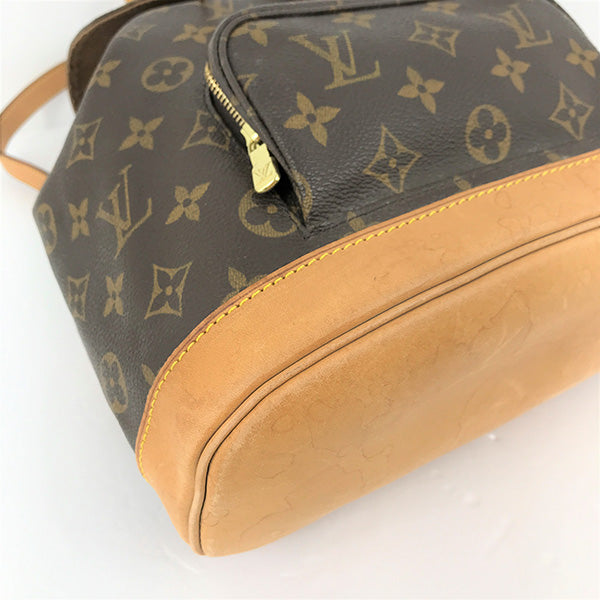 LOUIS VUITTON ルイ・ヴィトン 
 モンスリMM M51136 リュック・デイパック 
モノグラムキャンバス ブラウン