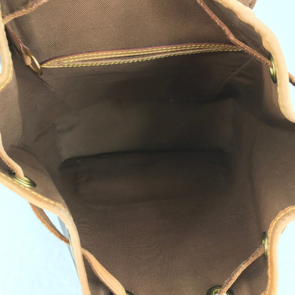 LOUIS VUITTON ルイ・ヴィトン 
 モンスリMM M51136 リュック・デイパック 
モノグラムキャンバス ブラウン