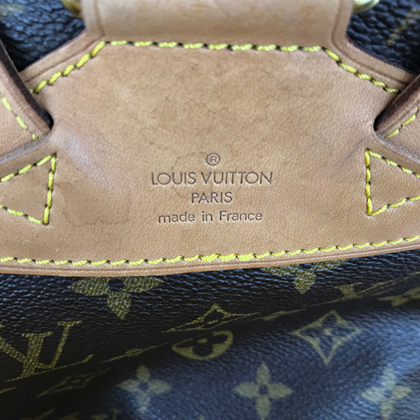 LOUIS VUITTON ルイ・ヴィトン 
 モンスリMM M51136 リュック・デイパック 
モノグラムキャンバス ブラウン
