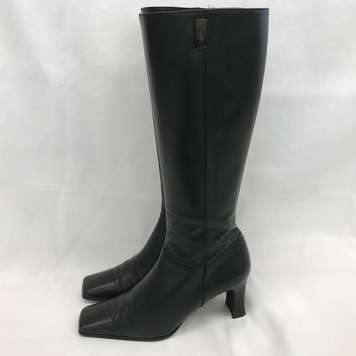 『USED』 
 
 TRUSSARDI トラサルディ ロングブーツ 23.0cm ブーツ 
レザー ブラック系