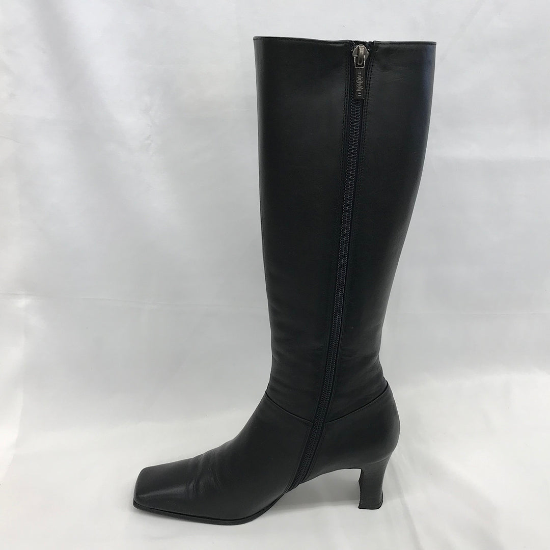 『USED』 
 
 TRUSSARDI トラサルディ ロングブーツ 23.0cm ブーツ 
レザー ブラック系