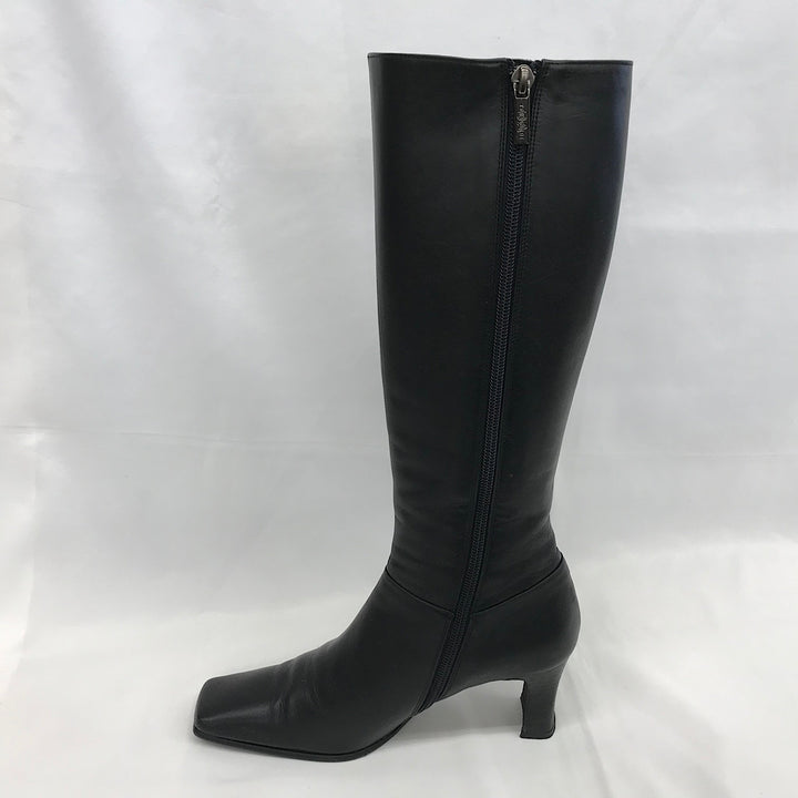 『USED』 
 
 TRUSSARDI トラサルディ ロングブーツ 23.0cm ブーツ 
レザー ブラック系
