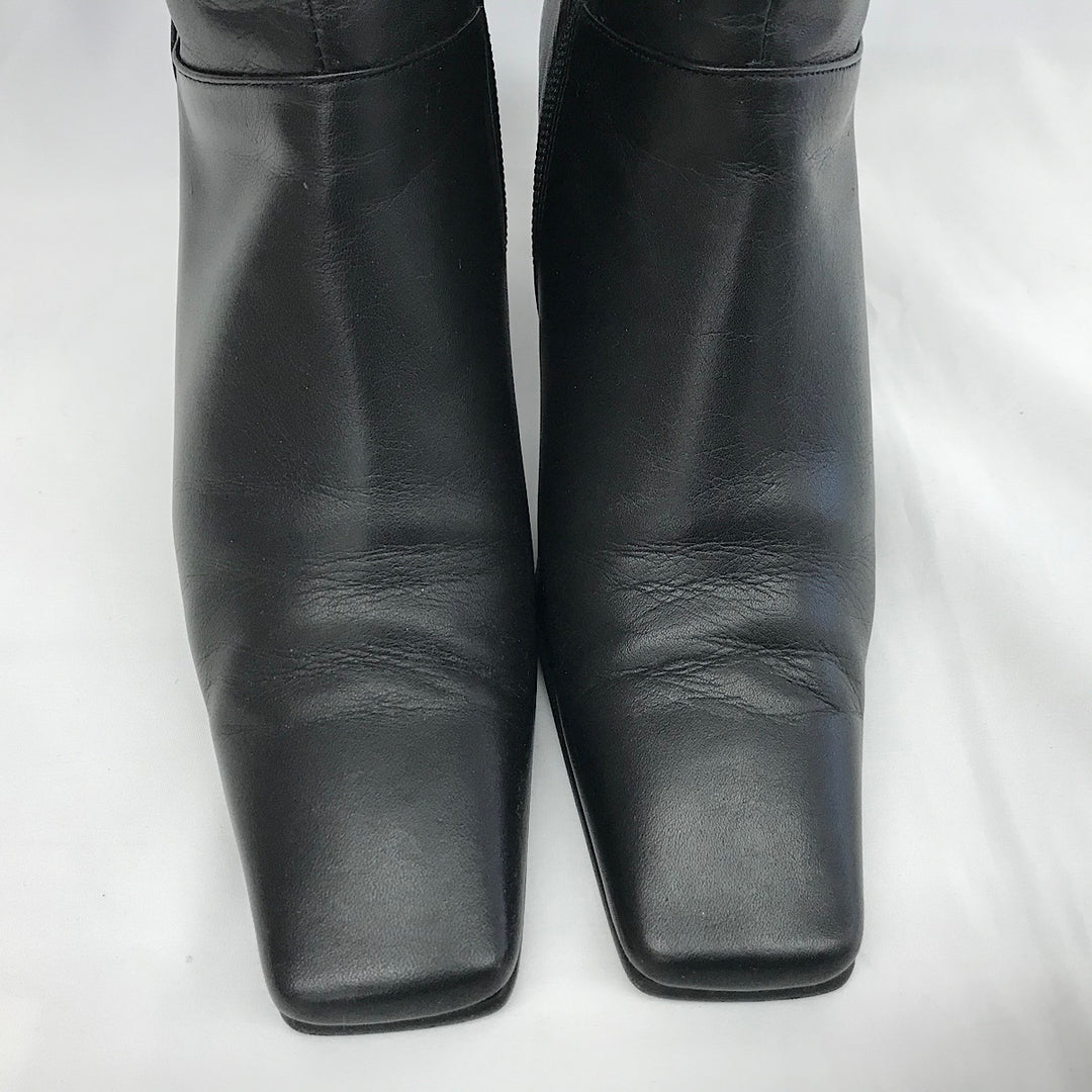 『USED』 
 
 TRUSSARDI トラサルディ ロングブーツ 23.0cm ブーツ 
レザー ブラック系