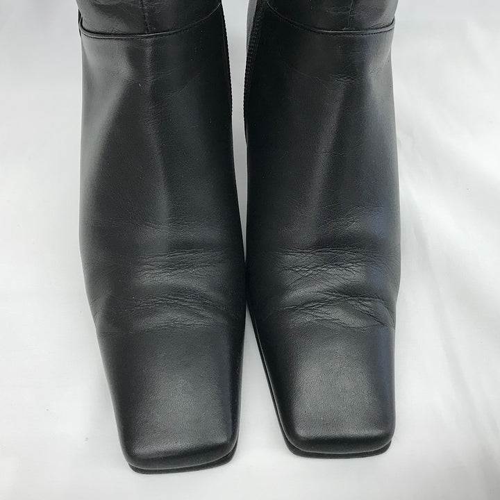 『USED』 
 
 TRUSSARDI トラサルディ ロングブーツ 23.0cm ブーツ 
レザー ブラック系