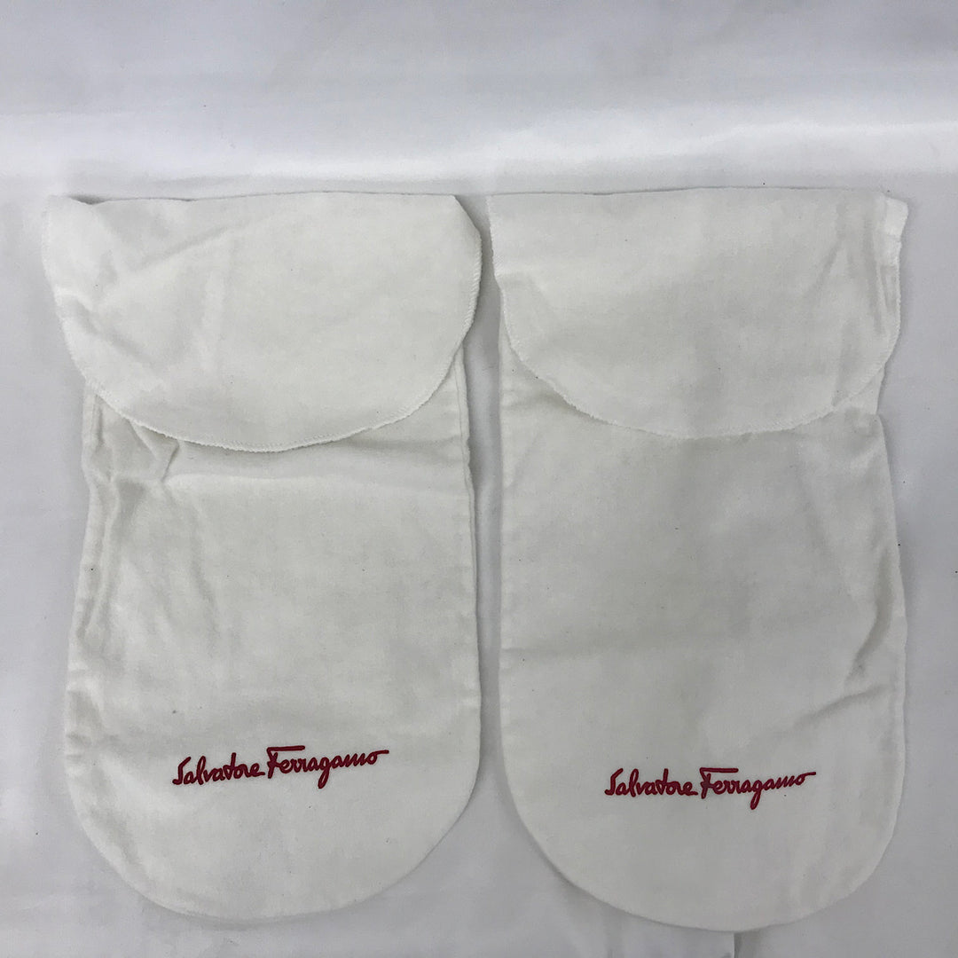 『USED』 
Salvatore Ferragamo フェラガモ 
 24.5cm DS78235 パンプス 
レザー ブラック系