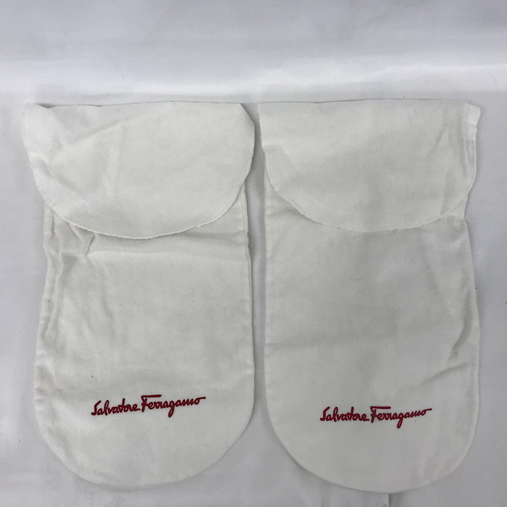 『USED』 
Salvatore Ferragamo フェラガモ 
 24.5cm DS78235 パンプス 
レザー ブラック系