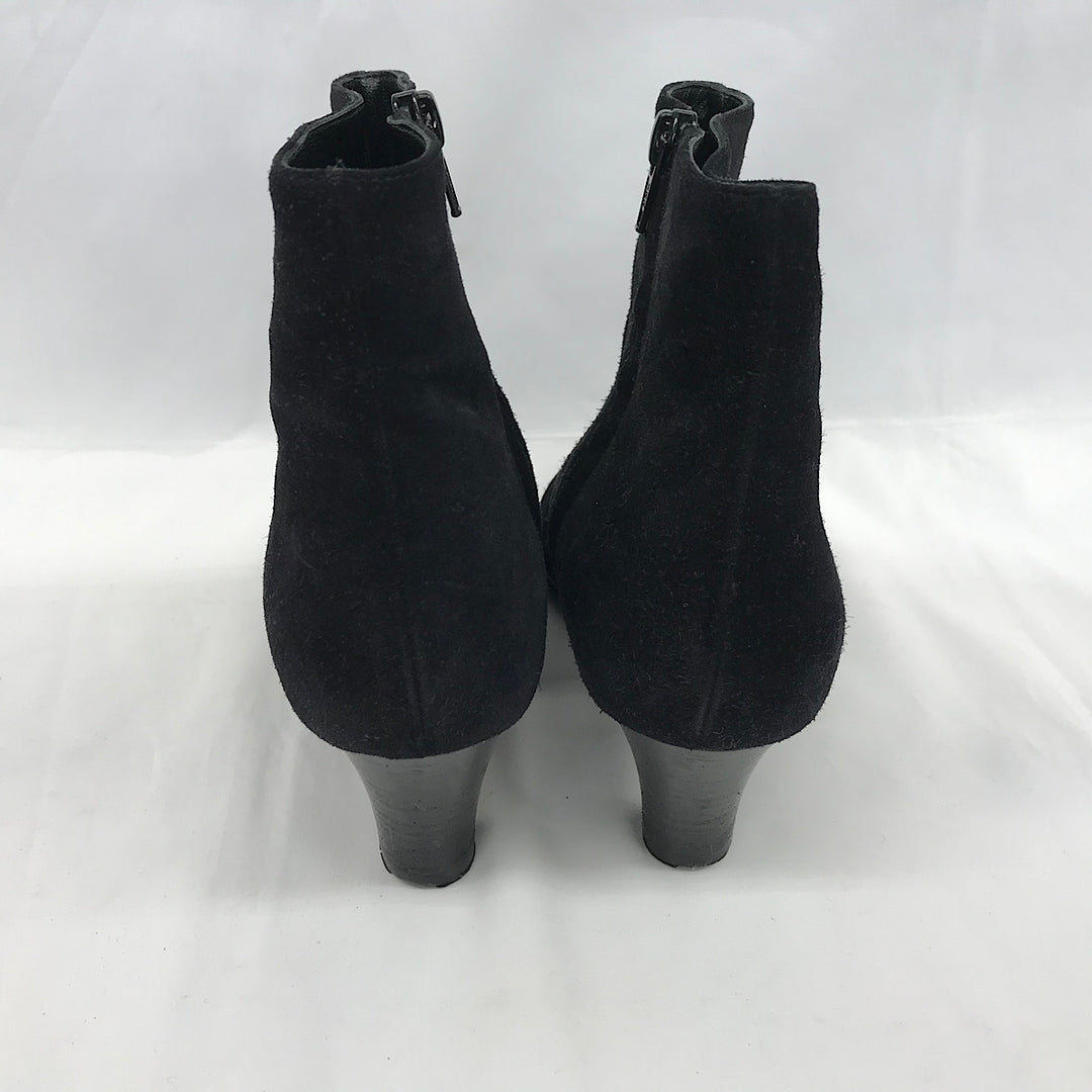 『USED』 
Salvatore Ferragamo フェラガモ 
 25.5cm YBH01465 ブーツ 
スウェード/レザー  ブラック系