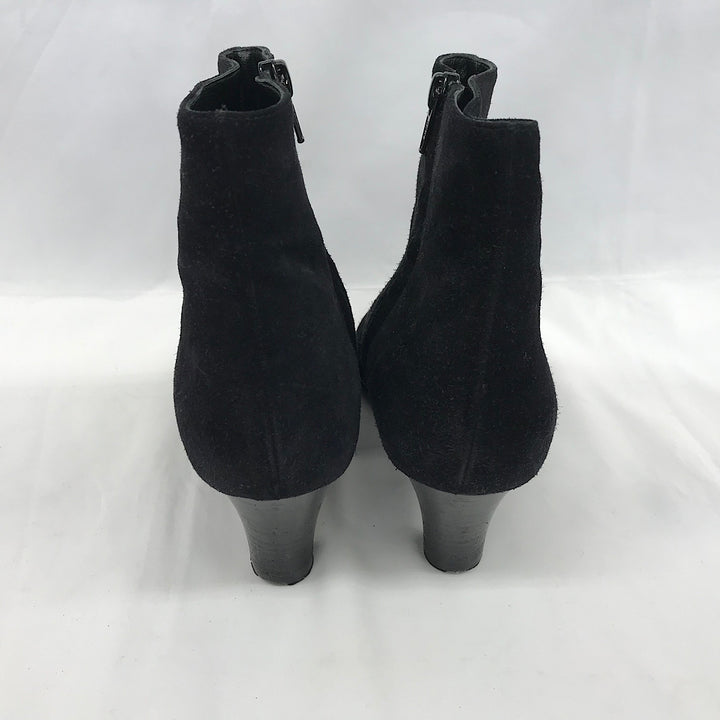 『USED』 
Salvatore Ferragamo フェラガモ 
 25.5cm YBH01465 ブーツ 
スウェード/レザー  ブラック系