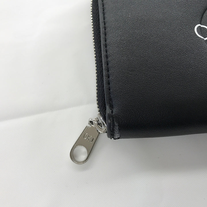『USED』 
Calvin klein Jeans カルバンクラインジーンズ 
 財布 長財布 
ポリウレタン ブラック