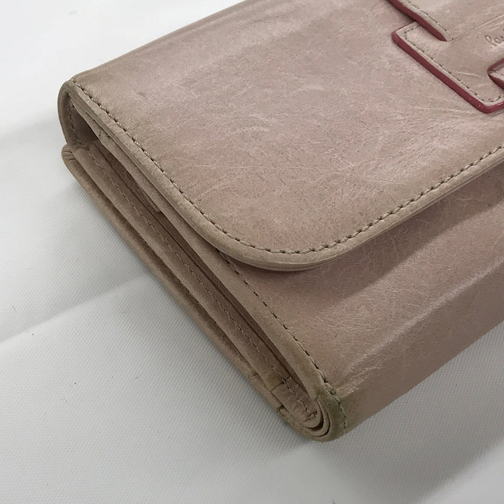 『USED』 
Paul Smith ポール・スミス 
 財布 長財布 
本革 ピンク系