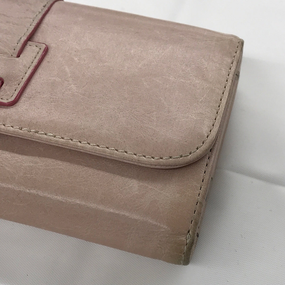 『USED』 
Paul Smith ポール・スミス 
 財布 長財布 
本革 ピンク系