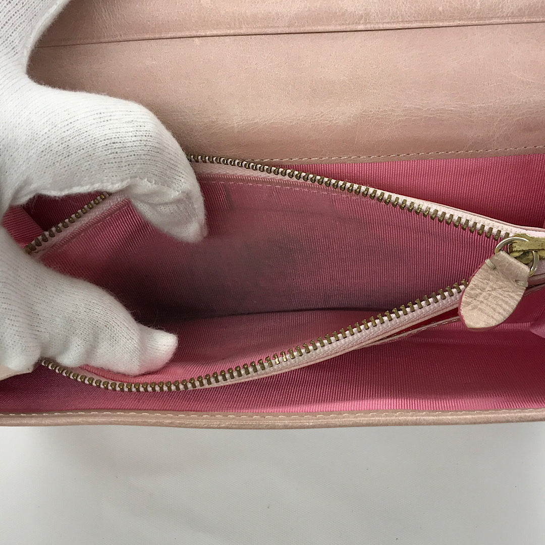 『USED』 
Paul Smith ポール・スミス 
 財布 長財布 
本革 ピンク系