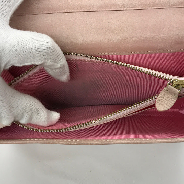 『USED』 
Paul Smith ポール・スミス 
 財布 長財布 
本革 ピンク系