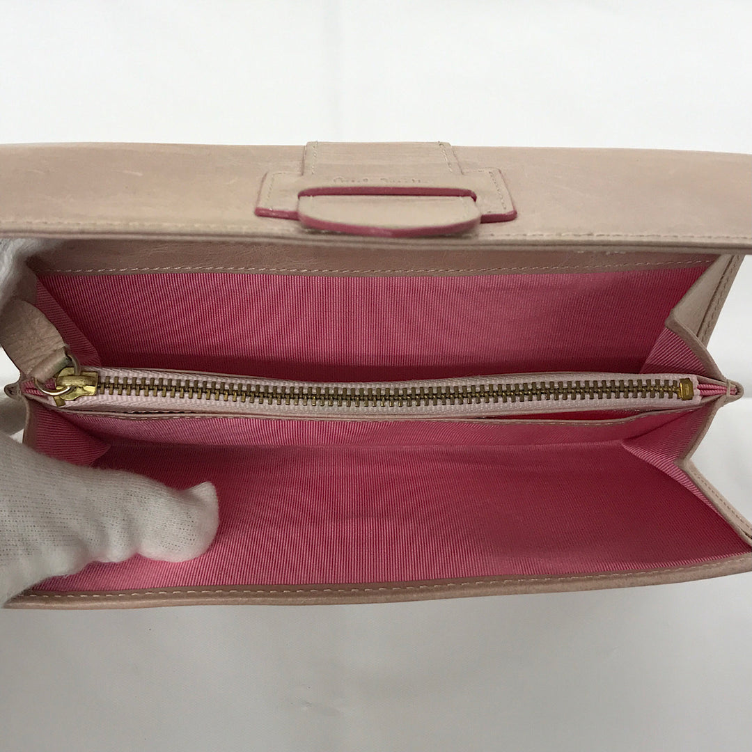 『USED』 
Paul Smith ポール・スミス 
 財布 長財布 
本革 ピンク系