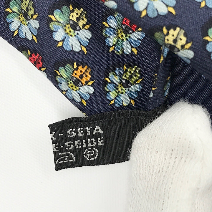 『USED』 
Salvatore Ferragamo フェラガモ 
 ネクタイ 
シルク ネイビー系