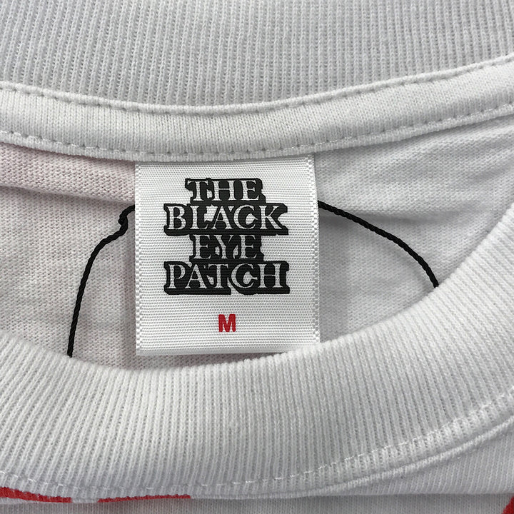 『未使用品』 
 
 THE BLACK EYE PATCH 取扱注意 HANDALE WITH ALL OVER TEE サイズM 半袖Ｔシャツ 
コットン
