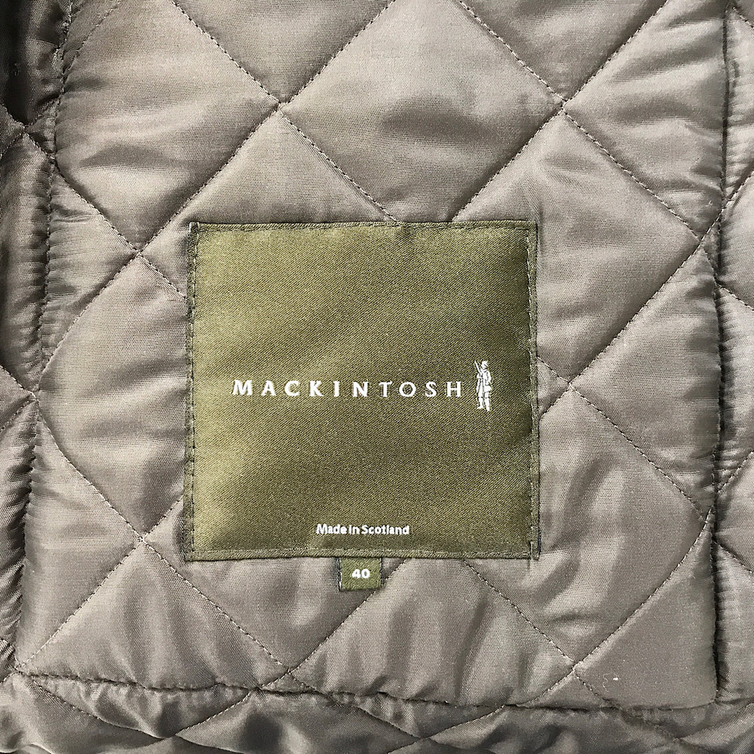 『USED』 
Mackintosh マッキントッシュ 
 ウールキルティングジャケットフード付き コート 
ウール/ポリエステル  /コーデュロイ ブラウン系