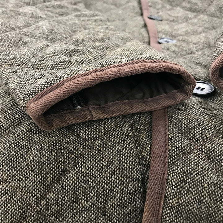 『USED』 
Mackintosh マッキントッシュ 
 ウールキルティングジャケットフード付き コート 
ウール/ポリエステル  /コーデュロイ ブラウン系