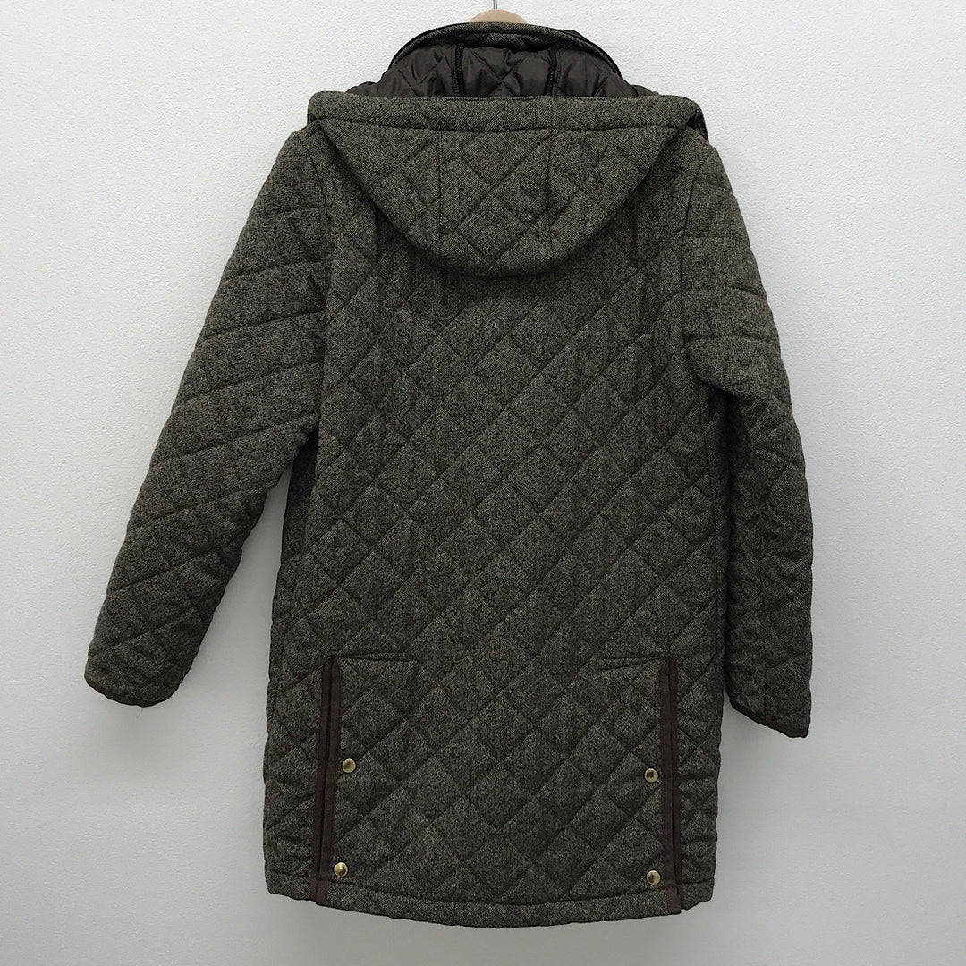 『USED』 
Mackintosh マッキントッシュ 
 ウールキルティングジャケットフード付き コート 
ウール/ポリエステル  /コーデュロイ ブラウン系