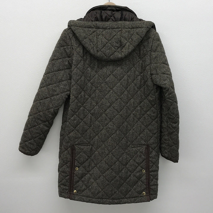 『USED』 
Mackintosh マッキントッシュ 
 ウールキルティングジャケットフード付き コート 
ウール/ポリエステル  /コーデュロイ ブラウン系