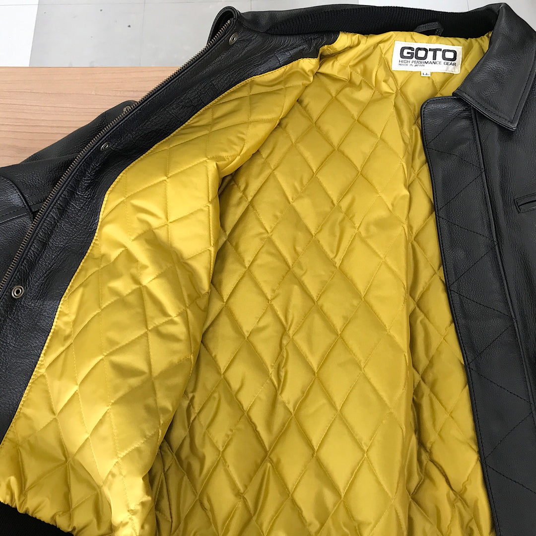 『USED』 
 
 GOTO GO:10 ゴトウ レザージャケット ライダースジャケット 
レザー ブラック