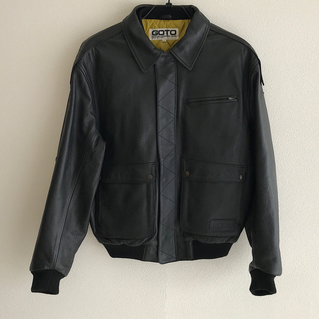 『USED』 
 
 GOTO GO:10 ゴトウ レザージャケット ライダースジャケット 
レザー ブラック