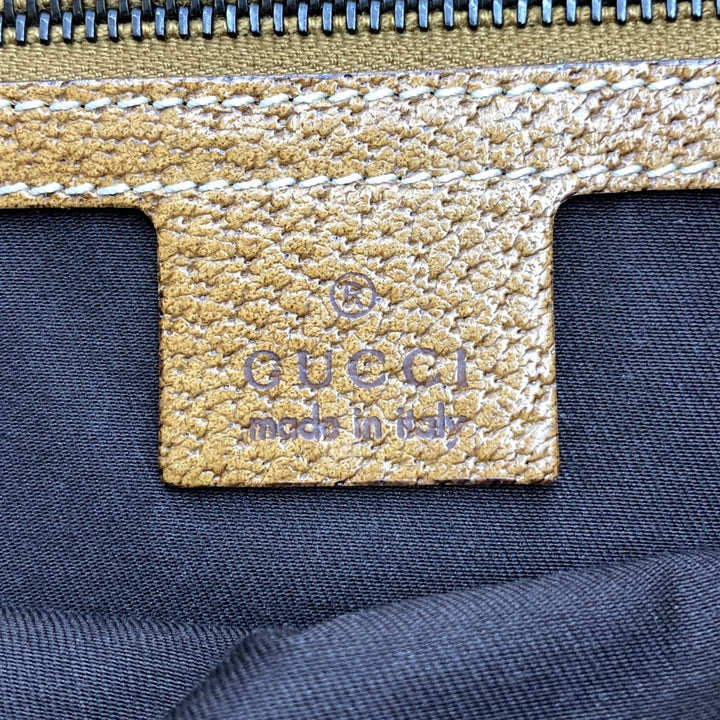 GUCCI グッチ 
 124404  ショルダーバッグ 
GGキャンバス/レザー  ベージュ