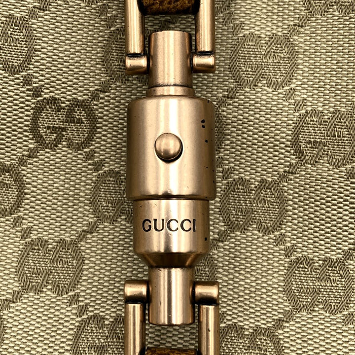 GUCCI グッチ 
 124404  ショルダーバッグ 
GGキャンバス/レザー  ベージュ