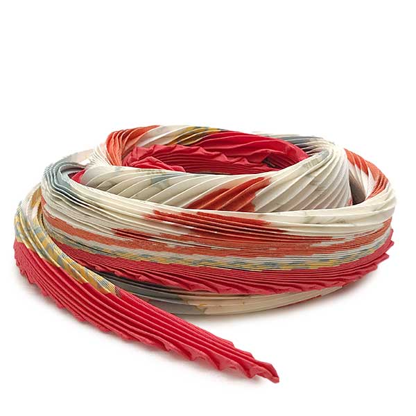 HERMES エルメス 
 スカーフ 
シルク レッド
