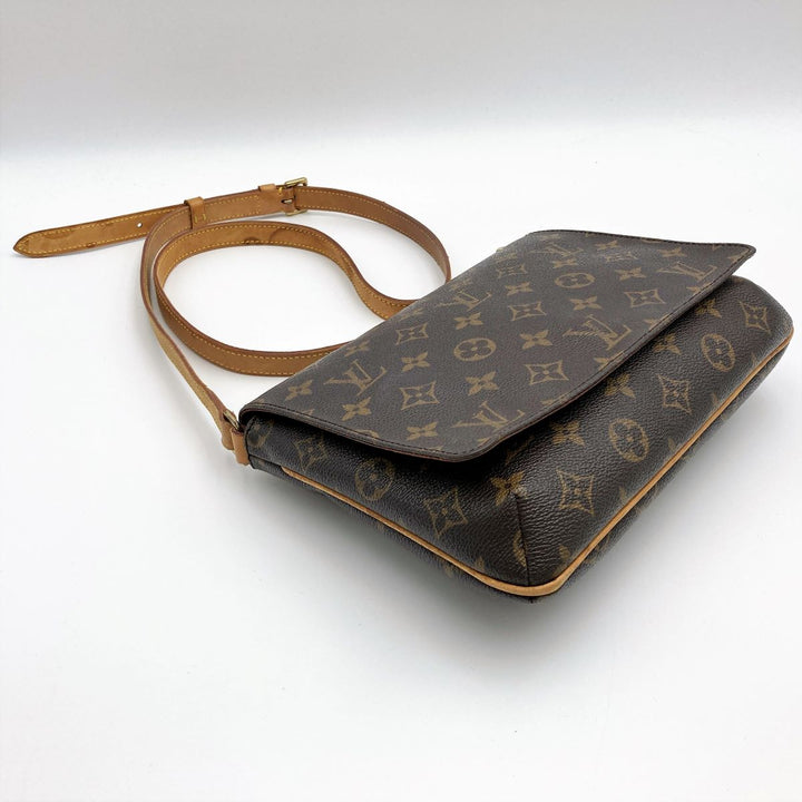 LOUIS VUITTON ルイ・ヴィトン 
 M51388/ミュゼットタンゴ ロング ショルダーバッグ 
モノグラムキャンバス ブラウン