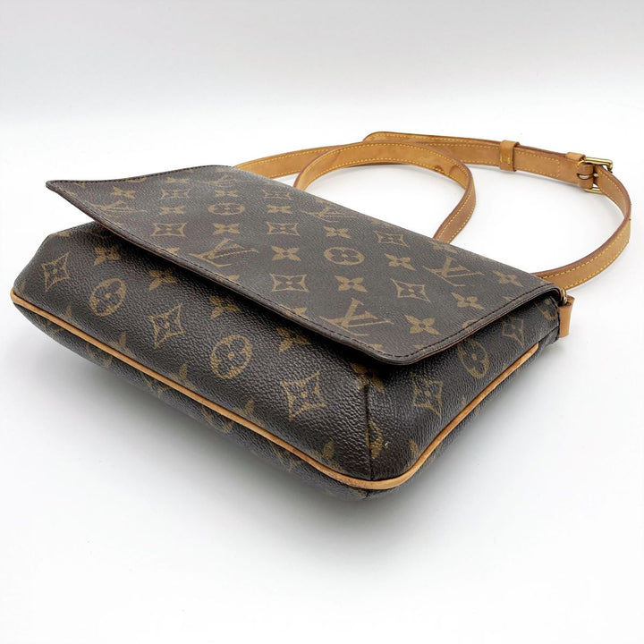 LOUIS VUITTON ルイ・ヴィトン 
 M51388/ミュゼットタンゴ ロング ショルダーバッグ 
モノグラムキャンバス ブラウン