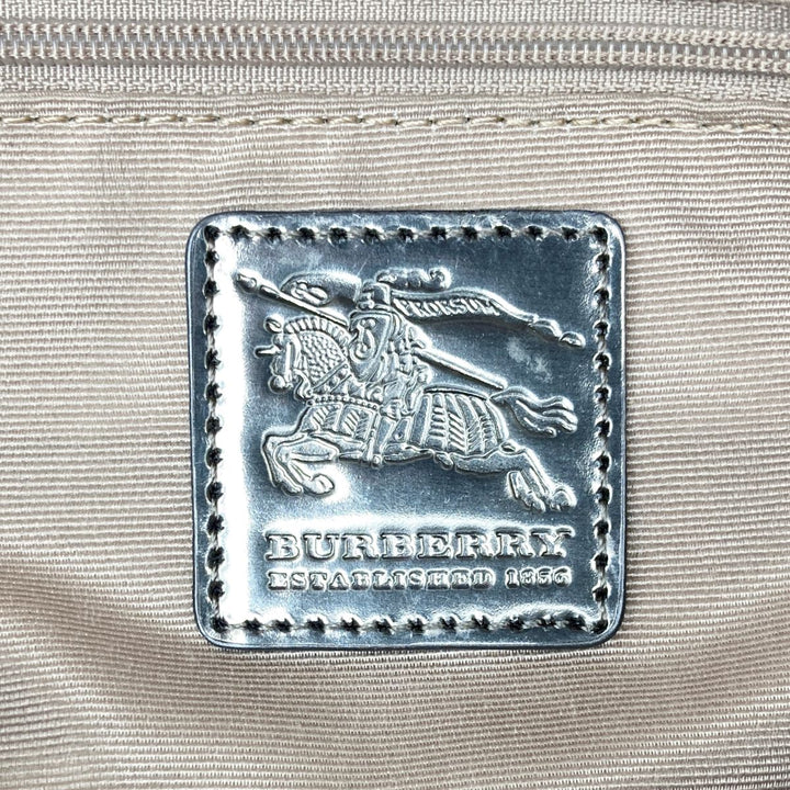 BURBERRY バーバリー 
 トートバッグ 
PVC ベージュ