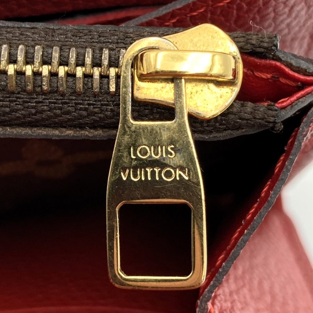 LOUIS VUITTON ルイ・ヴィトン 
 M61836  長財布 
PVC/レザー  レッド