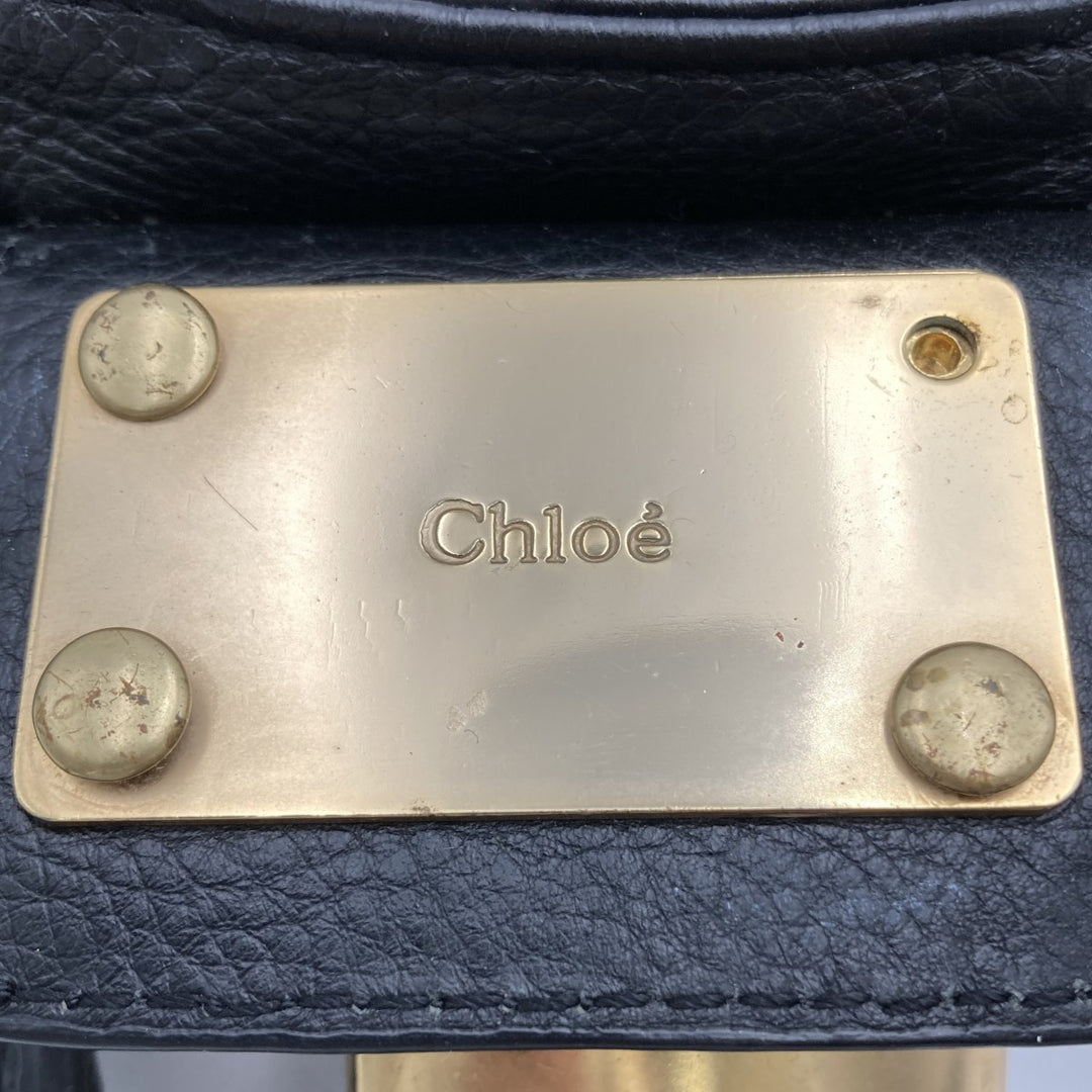 Chloe クロエ 
 パディントン 03 05 53 ショルダーバッグ 
レザー ブラック