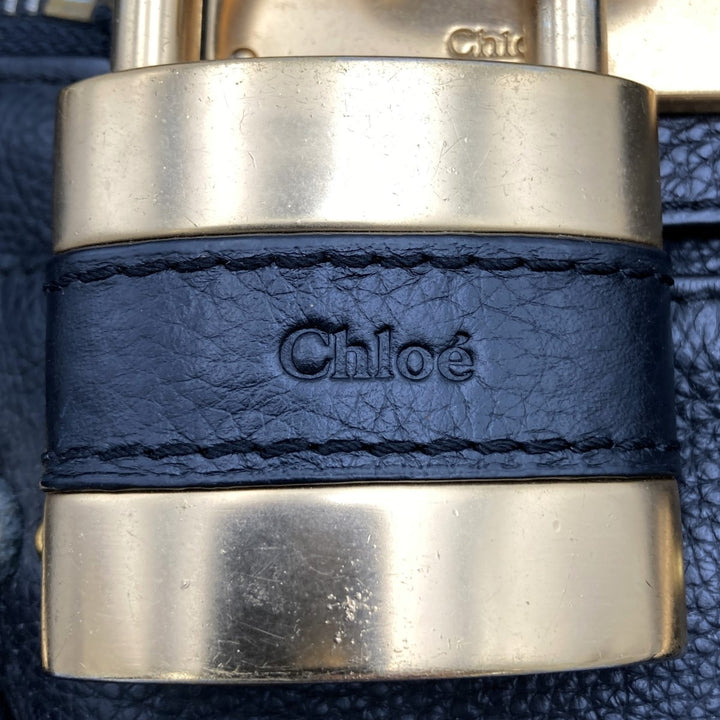 Chloe クロエ 
 パディントン 03 05 53 ショルダーバッグ 
レザー ブラック