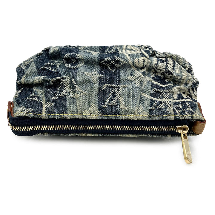 LOUIS VUITTON ルイ・ヴィトン 
 M95335/トゥルースレイエ ポーチ 
デニム ブルー