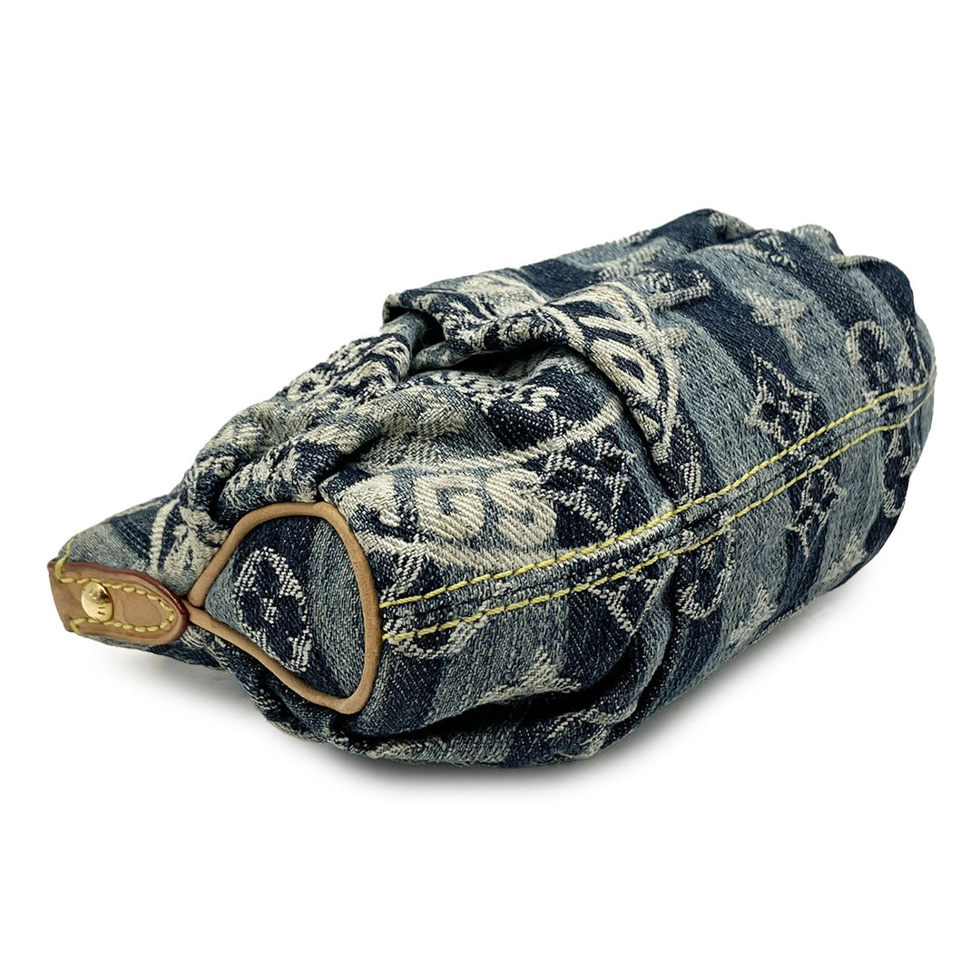 LOUIS VUITTON ルイ・ヴィトン 
 M95335/トゥルースレイエ ポーチ 
デニム ブルー