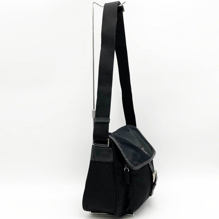 PRADA プラダ 
 BT0173 ショルダーバッグ 
ナイロン ブラック
